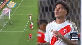 Paolo Guerrero y el FENOMENAL CABEZAZO que pudo ser el 1-0 de Perú a Chile