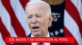 Joe Biden y su SORPRENDENTE donación al gobierno peruano para la lucha contra el narcotráfico