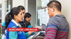 Bono SIS de 1,000 soles: Conoce los 3 requisitos para acceder al beneficio económico