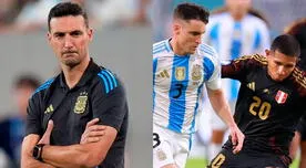 Lionel Scaloni cree que Argentina tendrá un partido DIFÍCIL ante Perú: "El nivel es parejo"