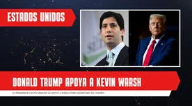 ¡Atención! Donald Trump muestra su apoyo a Kevin Warsh para el puesto de secretario del Tesoro