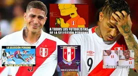 Perú está con un pie fuera del mundial y los CRUELES MEMES no perdonaron a la 'bicolor'