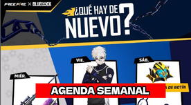 Agenda semanal Free Fire 2024: consigue recompensas GRATIS del 20 al 26 de noviembre