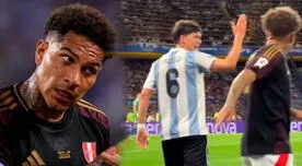 Paolo Guerrero es MENOSPRECIADO por debutante de la selección argentina: "Anda pa allá bobo"