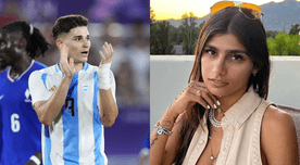 ¿Mia Khalifa en romance con Julián Álvarez? Exactriz de cine para adultos se pronuncia