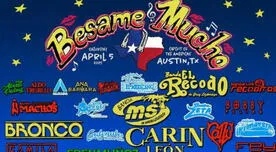 Festival Bésame Mucho 2025 en Texas: Lista de artistas que se presentarán y venta de entradas