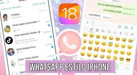 WhatsApp estilo iPhone: ¿Quieres que tu WhatsApp luzca como el de Apple? Este APK GRATUITO lo hará posible