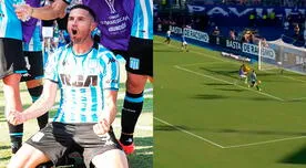 Adrián Martínez puso el segundo para Racing ante Cruzeiro en la final de la Copa Sudamericana