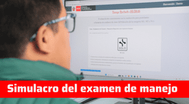 LINK de Simulacro de examen de manejo: preguntas y respuestas CLAVES para sacer brevete