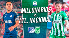 Millonarios vs. Atlético Nacional EN VIVO: cuándo juegan, hora y canal