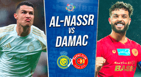 Al Nassr vs. Damac EN VIVO con Cristiano Ronaldo: hora y dónde ver la Liga Profesional Saudí