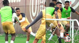 César Inga se luce con lujos en su primer entrenamiento con la 'U' e ilusiona a hinchas