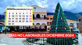 Días no laborables en diciembre 2024: fechas y quiénes no trabajarán según lo establecido por el Gobierno