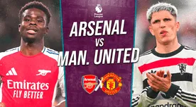 Arsenal vs. Manchester United EN VIVO por Premier League: pronóstico, horario y dónde ver