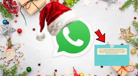 WhatsApp: así podrás enviar un saludo por Navidad 2024 a todos tus contactos con un solo mensaje