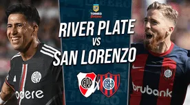 River Plate vs. San Lorenzo EN VIVO: Formación, hora y dónde ver transmisión