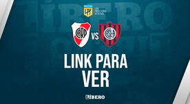 LINK para ver River Plate vs San Lorenzo EN VIVO GRATIS por internet