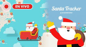 Recorrido de Santa Claus en esta Navidad 2024 desde Estados Unidos: sigue la ruta de su trineo