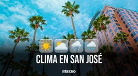 Pronóstico del tiempo para HOY en San José: clima para el 19 de diciembre, según el NWS