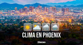 Pronóstico del tiempo para HOY en Phoenix: clima para el 19 de diciembre, según el NWS