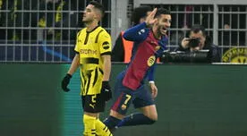 Con doblete de Ferrán Torres, Barcelona derrotó 3-2 ante Dortmund por la Champions League