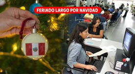 Nuevo feriado largo de 5 días por Navidad: ¿Quiénes descansarán y cuándo empieza?