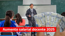 Nuevo aumento a docentes en 2025: conoce la fecha y los nuevos salarios