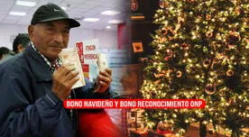 Bono Navideño y Bono de Reconocimiento ONP 2024 en Perú: montos, requisitos y últimas noticias