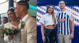 Alianza Lima: futbolista Erick Noriega se casó con su novia y lo celebró de tierna manera