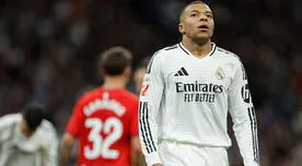 Kylian Mbappé y su preocupante estadística con el Real Madrid en lo que va de LaLiga