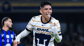 Piero Quispe recibe importante reconocimiento de la Liga MX tras su buena temporada con Pumas