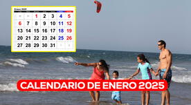 Feriados de enero 2025 en Perú: calendario de días libres y quiénes descansan