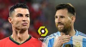 Cristiano menospreció la Ligue 1 y le respondieron con foto de Messi levantando la copa