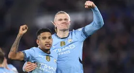 Manchester City volvió al triunfo tras vencer 2-0 al Leicester por la Premier League