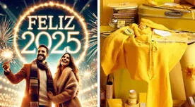 Año Nuevo 2025: esta es la IMPENSADA razón por la que se usa el color amarillo en las fiestas, ¿qué representa?