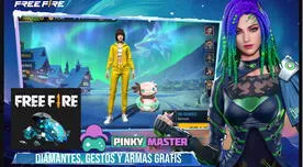 Cómo obtener diamantes, puños, emotes y armas evolutivas en Free Fire vía Pinky Master