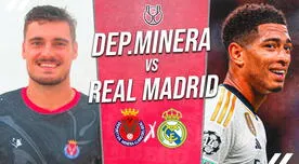 Real Madrid vs Deportiva Minera EN VIVO vía DirecTV: horario y dónde ver Copa del Rey