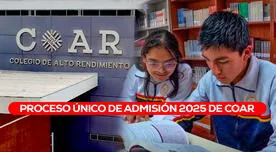 Admisión COAR 2025: HOY, 10 de enero inician las inscripciones para los Colegios de Alto Rendimiento vía Minedu