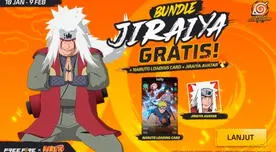 Free Fire x Naruto Shippuden: ¿Cómo conseguir la Skin de Jiraiya totalmente gratis?