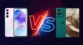 Samsung A55 vs. Motorola Edge 50: ¿Cuál de estos dos gama media es el más potente y barato para comprar en 2025?