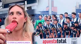 Esposa de nuevo jale de Alianza Lima visita por primera vez Matute y tiene singular reacción