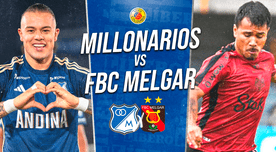 Millonarios vs. Melgar EN VIVO por Serie Colombia: cuándo juegan, hora y canal