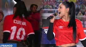 Pamela Franco lució con ORGULLO la camiseta de Christian Cueva en Cusco: "Buena suerte"