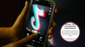 TikTok en Estados Unidos: el SORPRENDENTE mensaje que envió la aplicación a usuarios de la app tras cierre