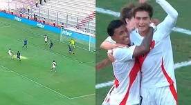 ¡Soberbio remate! Goicochea marcó el 1-0 para Perú ante Paraguay por el Sudamericano Sub 20