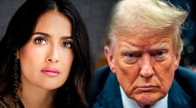 Salma Hayek hizo impactante REVELACIÓN sobre DonaldTrump: la invitó a salir, pese a que ella TENÍA NOVIO