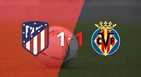 Resumen: Atlético de Madrid y Villarreal igualaron 1 a 1