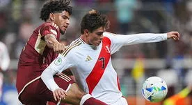 Dura derrota: Perú fue goleado 4-0 por Venezuela y se complicó en el Sudamericano sub 20