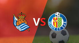 Getafe le está ganando 3 a 0 a Real Sociedad