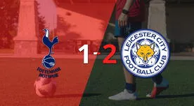 Resumen: Leicester City da vuelta el marcador y triunfa 2 a 1 sobre Tottenham